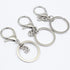 10 Pcs Key Chain Key Ring Lobster Claw Clasps Extension Chain,Keychain Clip Hook Snap Hooks for Jewelry Making DIY Art Craft Accessories (Silver)...