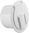 RV 4 3/4 inch Round Electrical Cable Hatch for 30 and 50 Amp Cords (White)...