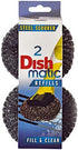 2 Refills Sponge Stainless Steel...