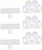 3Pcs White Marine Boat Ball Catch Door Cupboard Spring Back Plates Roller Latch Plastic Catches Cabinet Hardware Tools and Home Improvement...