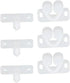 3Pcs White Marine Boat Ball Catch Door Cupboard Spring Back Plates Roller Latch Plastic Catches Cabinet Hardware Tools and Home Improvement...