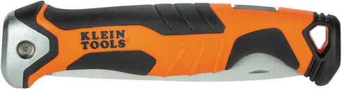 Klein Tools 31733 Insulation Knife, Cuts Foam and Fiberglass with Serrated Stainless Steel Folding Blade and Lockback Mechanism...