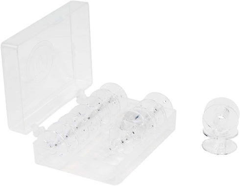 SINGER 06543 Class 15J Bobbins, Transparent, 12-Count...