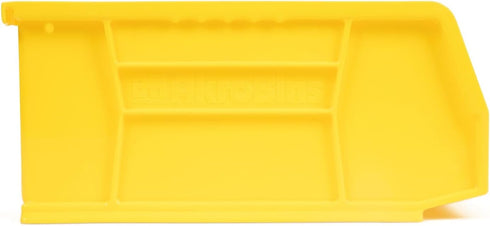 Hudson Exchange 11" x 5-1/2" x 5" Plastic Stackable Storage Bin and Hanging Container (Yellow)...