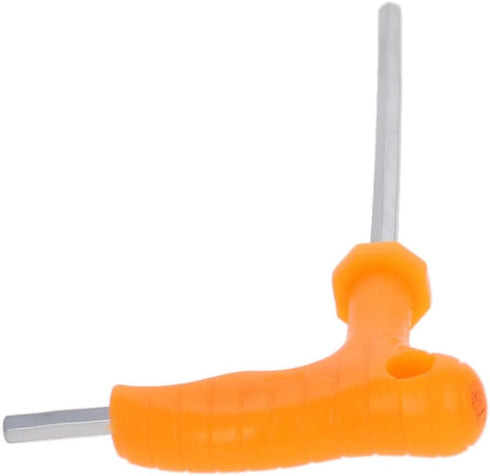 Utoolmart T Handle Allen Wrench 4mm/0.16inch Metric Double Head T-Handle Hex Key Wrench 151mm/5.94inch Total Length...