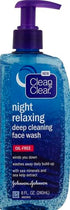 Clean & Clear Night Relaxing Deep Cleaning Face Wash, 8 Fluid Ounce...