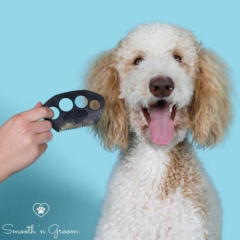 The Fur Hero - Say Goodbye to tangles, mats, and eye gunk using our guarded comb with an embedded razor blade, making grooming an easy bonding exp...