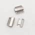 10 Sets 12mm Metal Bra Clasp Sewing Lingerie Front Closure Replacement Part (Silver 1/2")...