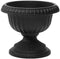 Grecian Urn Planter, Black, 12-Inch...