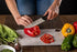 Arcos Kitchen Knife 7 Inch Nitrum Stainless Steel and 180 mm blade. Professional Utilty Knife. Ergonomic Polyoxymethylene POM Handle. Series Maitr...