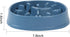 Slow Feeder Dog Bowl, Small Medium Breed Dog Cat Food Bowls Durable Non Skid Pet Bowl Preventing Choking Healthy Design Slow Feeding Dog Bowl Slow...