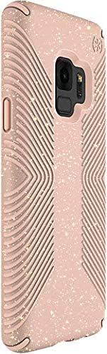 Speck Presidio Grip Glitter Case for Samsung Galaxy S9 - Dahlia Peach...