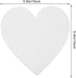 5pcs Heart Canvas Panels Artist Blank Canvas Art Canvas Multi Panel Canvas Boards Creative Blank Painting Panels Blank Artist Blank Canvas Frame f...