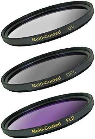 DC-FK3-52 3 Piece Filter Kit, 52mm UV/CPL/FLD (Black)......