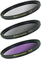 DC-FK3-52 3 Piece Filter Kit, 52mm UV/CPL/FLD (Black)......