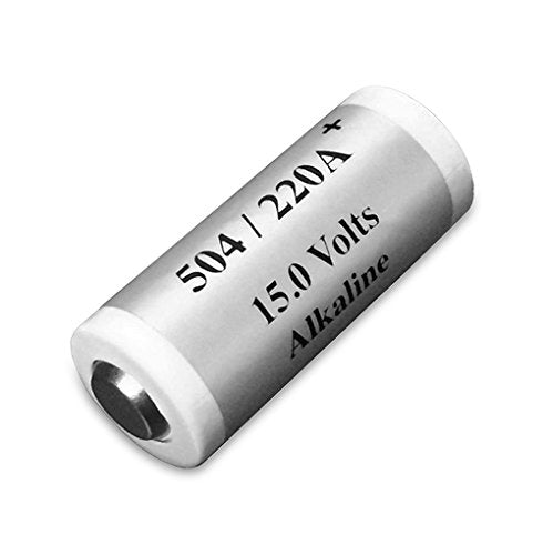 Banshee Replacement A220 504A Alkaline 15V Battery NEDA 220, LR154, 10F15, 220A, 2500, 504A, A220, A220/504A, A504, B154, BA332, BA332U, BLR154, D...