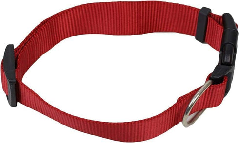 Black Collar Adjustable Dog Puppies Cat Pet Safety Collar Neck Strap Outdoors Accessories, Basic Dog Collars, Collars...