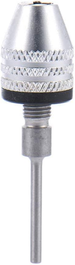 Keyless Drill Chuck Conversion Tool Hex Shank Keyless Chuck to Hold 0.3-6.5mm Drill Bits Milling Cutters for Electric Screwdriver Drill Adapter (0...