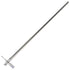 ONiLAB 18900071 316L Stainless Steel 4 Bladed Propeller Stirrer ?50 mm Stirrer Diameter, 8 mm Shaft Diameter, 400 mm Shaft Length...