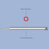304 Stainless Metal Steel Electrode Holder, Multi-Purpose Screw Type Replaceable Metallic Electrode Holder Clip Working Electrode Holder for Elect...