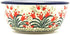 Polish Pottery Bowl - Ice Cream/Dessert - Crimson Bells...