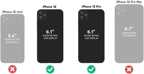 LifeProof Next Screenless Series Case for iPhone 12 Pro & iPhone 12 (NOT 12 Mini/Pro Max) Napa...
