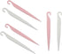 6 Pcs Fondant Cake Stripping Tools Kitchen Bakeware Cooking Cookie Pastry Tools Wedding Decoration Supplies Plastic Spatulas Baking Tool for Home ...