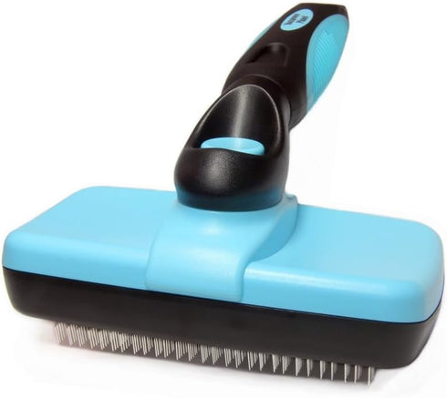 Maxpower Planet Self Cleaning Dog Slicker Brush - Slicker Brush for Dogs - Gently Removes Loose Undercoat, Mats and Tangled Hair for Dogs and Cats...