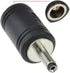 DC Power Adapter 5.5mm x 2.1mm to 3.5mm x 1.3mm, DC in line Socket Female to DC Male Plug, Coaxial Power Converter for CCTV Equipment, Video Surve...