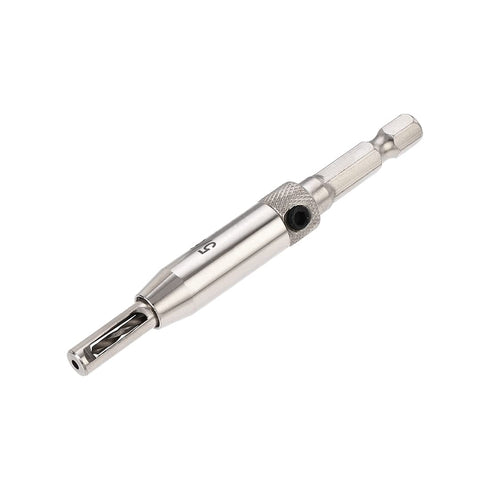 uxcell Self Centering Hinge Tapper Core Drill Bit, Hole Puncher, 5/64 Diameter, for Woodworking, Silver...
