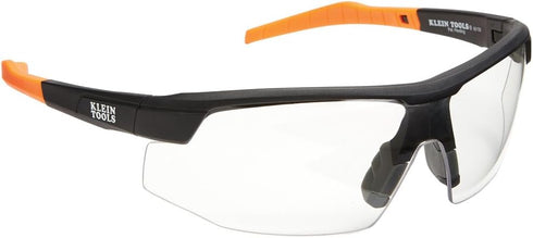 Klein Tools 60159 Safety Glasses, PPE Protective Eyewear with Semi Frame, Scratch Resistant and Anti-Fog, Clear Lens...