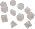 Ultra PRO - Eclipse 11 Dice Set (Arctic White) - Great Dice Set for All Kinds of Card Games and Board Games Such As, DND, MTG, and RPG - UP Your G...