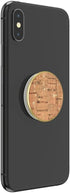 PopSockets: PopGrip with Swappable Top for Phones and Tablets - Metallic Cork Gold......