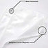 Ultimate Waterproof Long Fabric Shower Curtain or Liner 72x74, Breathable TPU & Machine Washable, Use for Bath Tub/Stall in Home and Hotel, White,...