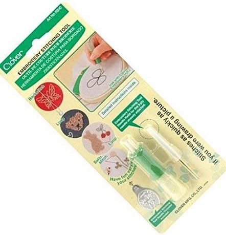 Clover NEEDLECRAFT 8800 Embroidery Stitching Tool......