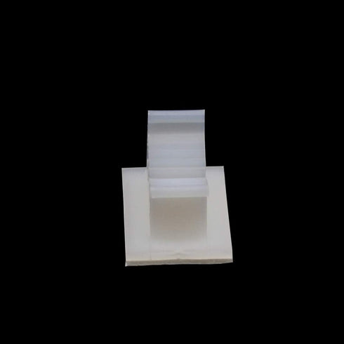 25PCS White Adhesive Backed Nylon Wire Adjustable Cable Clips Clamps...