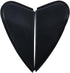 1 Pair Car Side Mirror Corner Triangle Cover Trim Black 60118-02170 60117-02170 for Toyota Corolla 2014-2016 for Toyota Camry 2012-2017...