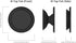 Sinjimoru for MagSafe Phone Grip, Soft Silicone Magnetic Finger Grip for iPhone 15/14/13/12, Comfortable One-Touch Holding, M-Tap Tok Black...