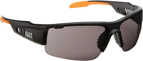 Klein Tools 60162 Safety Glasses, Professional PPE Protective Eyewear with Semi Frame, Scratch Resistant and Anti-Fog, Gray Lens...