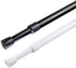 2 Pack Spring Tension Curtain Rod Adjustable 28-43 Inches?5/8" Diameter, White...