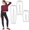Style Arc Sewing Pattern - Laura Legging (Sizes 18-30)...