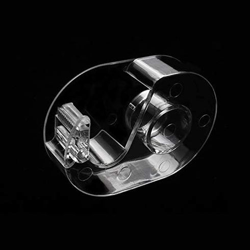 2pcs Clear Acrylic Eyelash Tape Dispenser Cutter Eyelash Extension Adhesive Tape Dispenser Holder Set Paper Eyelash Tape Supply Accessories...