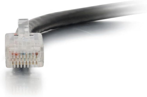 C2G/Cables to Go 26374 Cat5E Non-Booted Unshielded (UTP) Network Patch Cable, Black (1 Foot/0.30 Meters)...