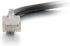 C2G/Cables to Go 26374 Cat5E Non-Booted Unshielded (UTP) Network Patch Cable, Black (1 Foot/0.30 Meters)...