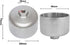 86mm 16 Flute Oil Filter Wrench Tool Cartridge Style Filter Housing Caps for BMW Volvo X1/X3/X4/X5/X6 Series...