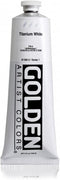 Golden Artist Colors Heavy Body Acrylics, Titanium White (5 oz tube)...