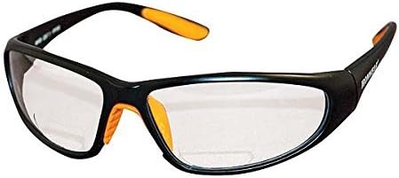Ironwear Bradford 3030 Series Nylon Protective Safety Glasses with 2.0 Bifocal Lens, Clear Lens, Black Frame (3030-C-2.0), One Size...