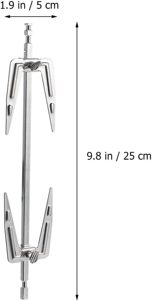 Toddmomy Air Fryer Rotisserie Forks Stainless Steel Air Fryer Fork Air Fryer Accessories Grill Forks for BBQ Home Kitchen Outdoor Camping?Silver?...