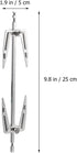 Toddmomy Air Fryer Rotisserie Forks Stainless Steel Air Fryer Fork Air Fryer Accessories Grill Forks for BBQ Home Kitchen Outdoor Camping?Silver?...