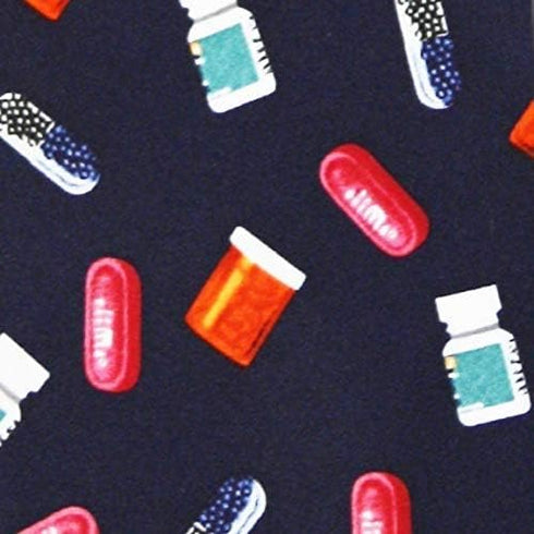 Pills Ties Medicine Neckties Pharmacist tie Mens Neck Tie...